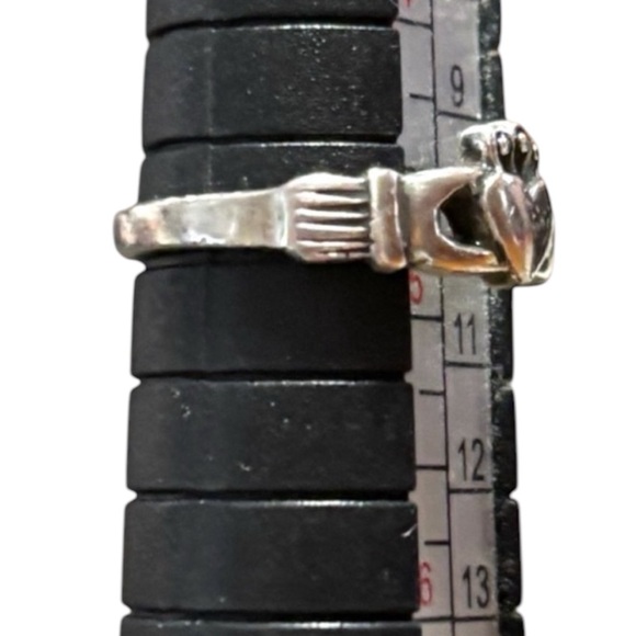 Silver Claddagh Ring - Picture 2 of 3